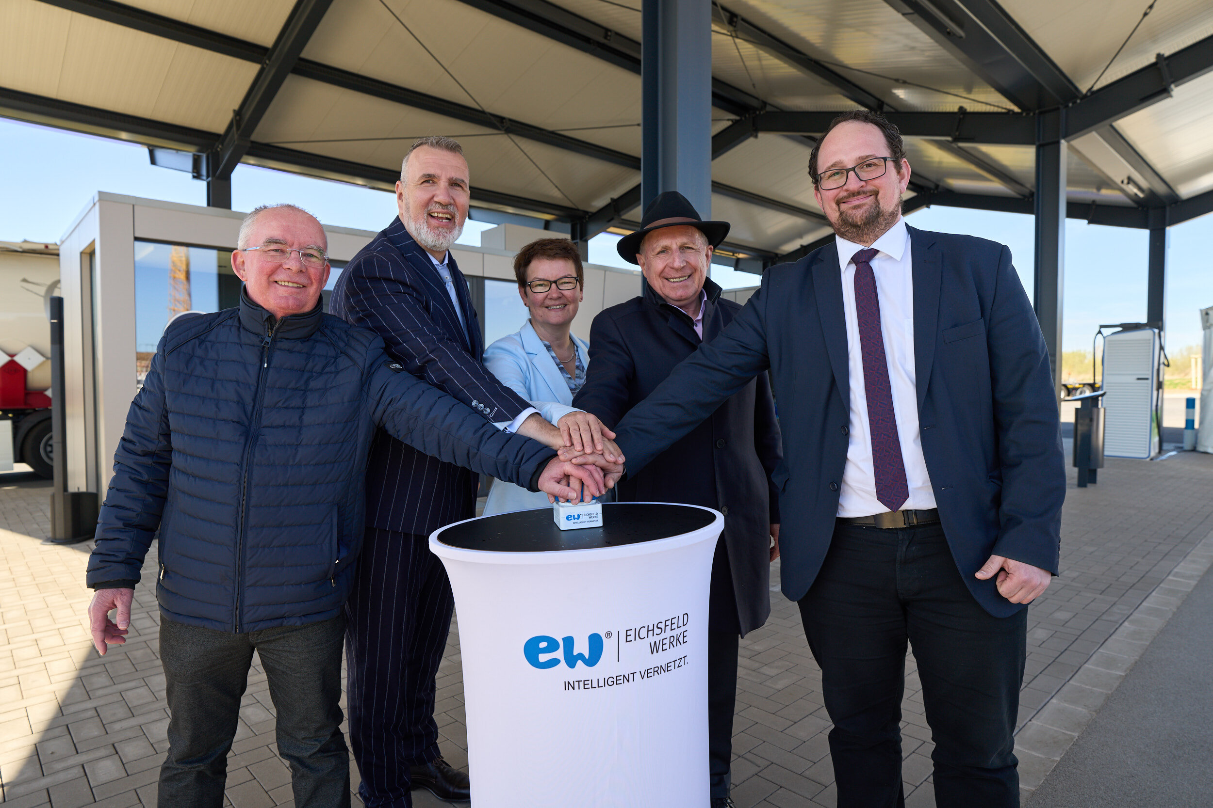 Official opening of the new EW Ladepark in Heilbad Heiligenstadt