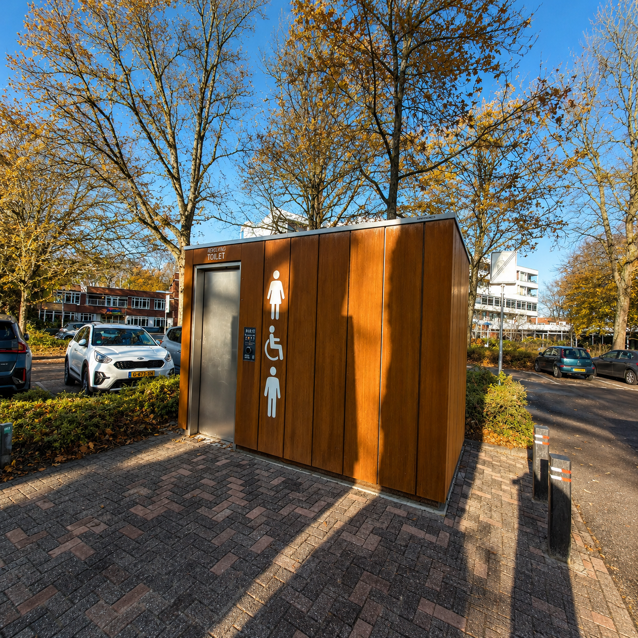 Public restroom at Parking Berkhei in Wassenaar
